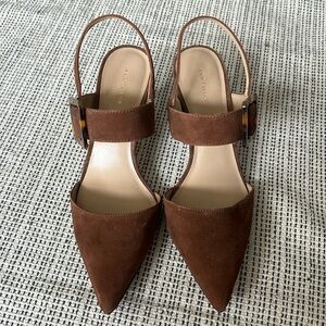 Ann Taylor heels. Brown. Brand New. Size 7.5
